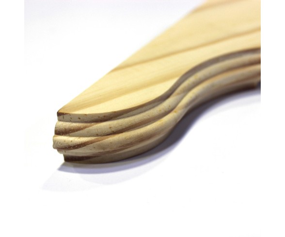 Wooden Bracket 5 X 8 X 1.38'' - Natural