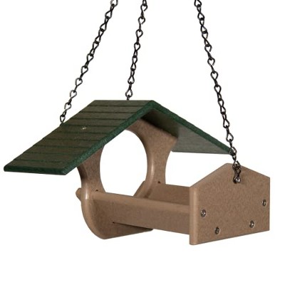 JCs Wildlife PB Pit Stop Peanut Butter Bird Feeder - Fits up to 40 oz Peanut Butter Jars - Feed Woodpeckers, Blue Jays, and More!