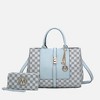 MKF Collection Yuliana Women’s Circular Print Satchel Bag with Wallet by Mia K - 2 of 4