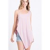 Slickblue Stylish Solid Knit Top with Hi-Low Hem, Round Neck, Soft Rayon Blend - Blush, S-XL Sizes - 2 of 4