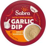 Sabra Spicy Harissa Mediterranean Garlic Dip - 8oz