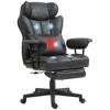 NicBex Office Chair Modern Microfiber Massage Computer Chair with Armrests, 6 Vibration Points, Footstool, Heating Function for Office, Study - 4 of 4