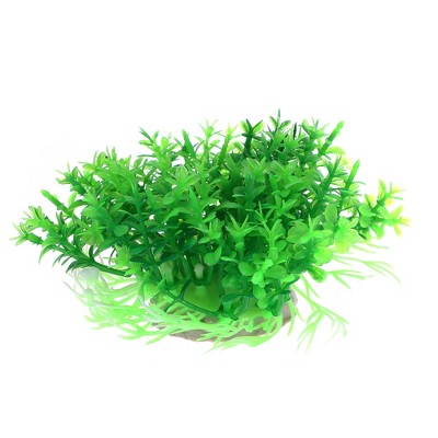 Unique Bargains Artificial Grass Ball for Fish Tank Landscape Decoration 2.56x4.72inch 1 Pc
