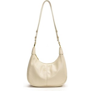 Small Hobo Bags for Women Retro Crescent Shoulder Purse Fall Soft Crossbody Handbag - 1 of 4