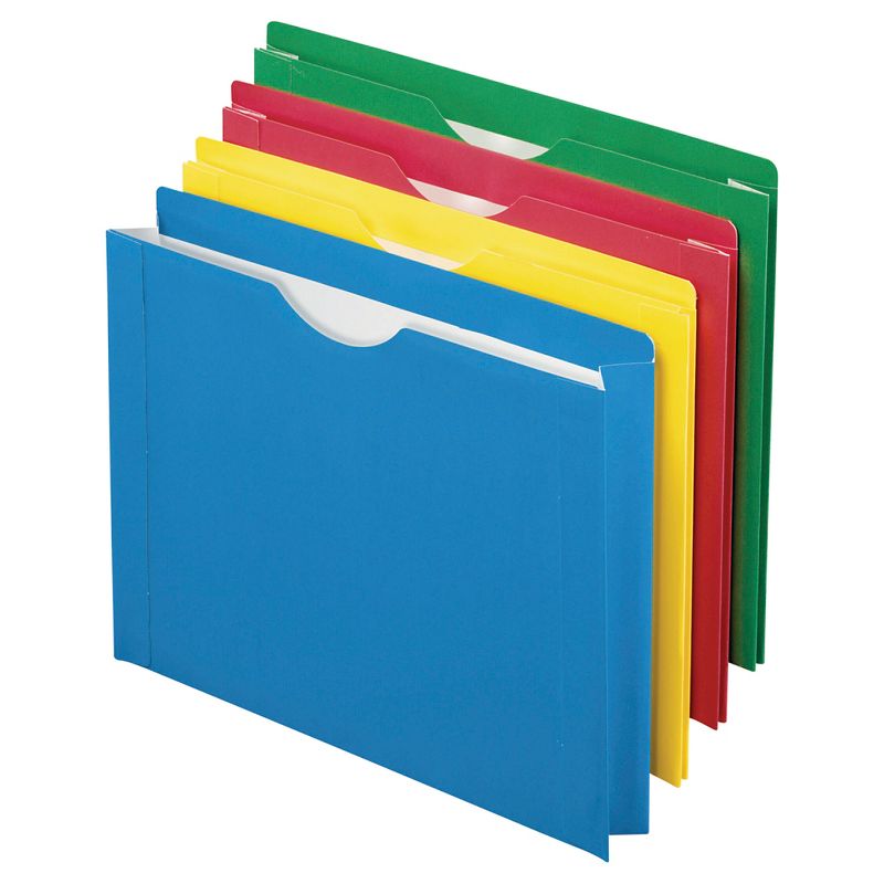 8ct Expanding File Folder Multicolor - up &#38; up&#8482;, 1 of 4
