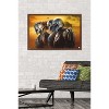 Trends International Star Wars: The Mandalorian Season 3 - Helmets Framed Wall Poster Prints - 2 of 4