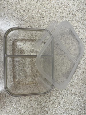 Glass Bento Food Storage Container Clear - Figmint™ : Target