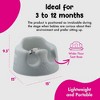 Bumbo Infant Soft Foam Floor Seat with 3 Point Adjustable Harness - 3 of 4