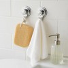 Evideco French Home Goods Set of 2 Strong Hold Vacuum Suction Cup Hooks for Shower & Kitchen – Perfect for Loofah, Towels & More - 4 of 4
