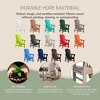 WestinTrends Outdoor Patio Adirondack Dining Chair Weather Resistant - 4 of 4