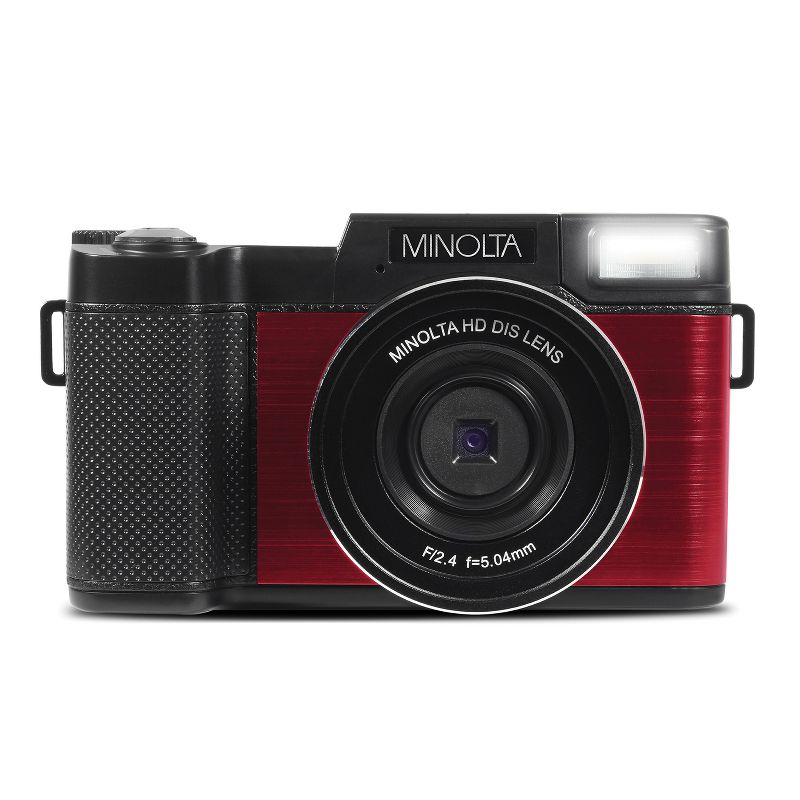Minolta® MND30 4x Digital Zoom 30 MP/2.7K Quad HD Digital Camera, 4 of 11