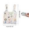 Unique Bargains Cartoon Shoulder Bag Travel Recycle Shopping Bag 1 Set - 3 of 4