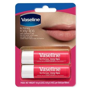 Vaseline Lip Therapy Tinted Lip Balm Mini, Rosy 0.25 oz