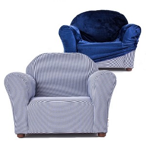 Keet Roundy Kid's Chair + Cover Combo Set - 1 of 4