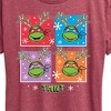 Women's - Teenage Mutant Ninja Turtles - Character Grid Short Sleeve Graphic T-Shirt - 2 of 4