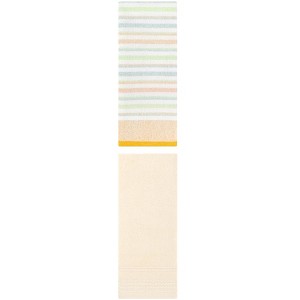 REGALWOVEN Striped Pattern Quick Drying Hand Towels for Bathroom 14" x 30"/13" x 27" 2 Pcs - 1 of 4