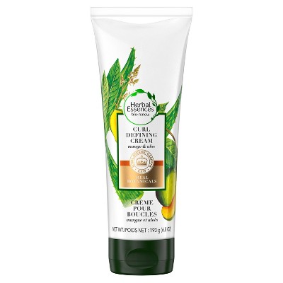 Herbal Essences bio:renew Mango & Aloe Curl Cream - Define & Refresh Curly Hair - 6.8oz
