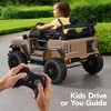 Best Choice Products Kids 24V 2-Seater Electric Ride-On Car Truck w/ Parent Control, Bluetooth, LED Lights - 4 of 4