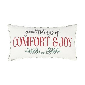 Spencer Plaid Comfort & Joy Pillow - 1 of 3