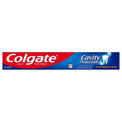 Colgate Cavity Protection Travel Size Fluoride Toothpaste - 2.5oz