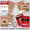 Big Dot of Happiness Jolly Santa Claus - 4 Christmas Party Games - 10 Cards Each - Gamerific Bundle - 2 of 4