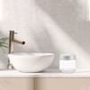 Unique Bargains Transparent Cream Glass Bottle for Bathroom 1 Pc - 2 of 4