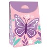 Big Dot of Happiness Beautiful Butterfly - Floral Baby Shower or Birthday Gift Favor Bags - Party Goodie Boxes - Set of 12 - 3 of 4