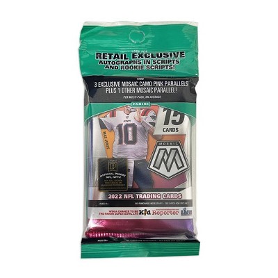 2021 Panini NFL Mosaic Football Trading Card - Target Mega Box