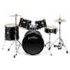 Ashthorpe 5-Piece Professional Adult Drum Set with Remo Drumheads and Premium Brass Cymbals - 2 of 4