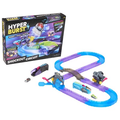 Hyper Burst Shockout Circuit Battle Race Track Set