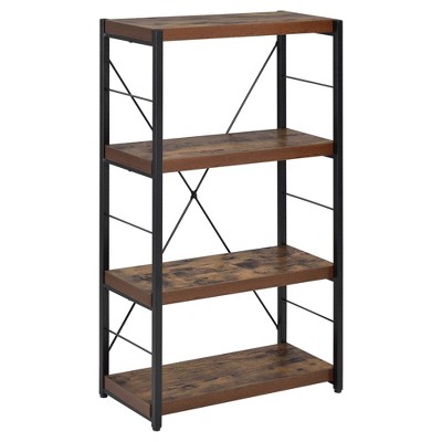 43" Decorative Bookshelf Oak - Acme Furniture