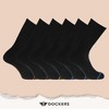 Dockers Men's Socks & Hosiery - 6-Pack Cushioned Athletic & Dress Crew Socks for Men - 4 of 4
