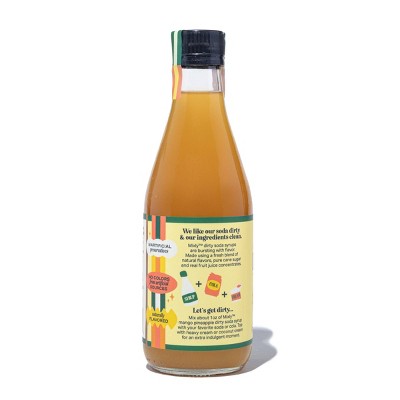 Mixly Mango Pineapple Dirty Soda Syrup - 12 fl oz