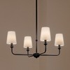 Kichler Lighting Pallas 4 - Light Chandelier in  Black - 2 of 4