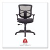 Alera Alera Elusion Series Mesh Mid-Back Swivel/Tilt Chair, Supports Up to 275 lb, 17.9" to 21.8" Seat Height, Black - 2 of 4