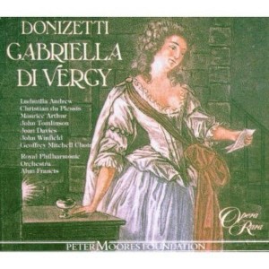 G. Donizetti - Gabriella Di Vergy (CD) - 1 of 1