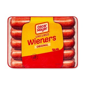 Toynk Oscar Mayer Jumbo Hot Dogs Fleece Throw Blanket | 45 x 60 Inches - 1 of 4
