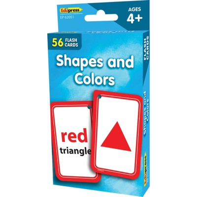 Edupress Shapes And Colors Flash Cards : Target