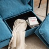 JOYRACER Convertible U-Shaped Sectional Sofa with Storage Ottoman & Multiple Pillows, 2-Seater Couch for Living Room, Bedroom & Small Spaces - 2 of 4