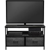 Sorbus 2 Drawer TV Stand Dresser with Wood Top - 3 of 4