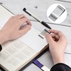 Unique Bargains Stainless Steel Slim Clips for Food Bag Sealing Paper File Photo - 4 of 4