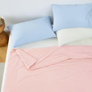 AENKYO Cooling Comforter for Hot Sleepers, Breathable Summer Bedding,Lightweight Breathable Bedding, Double-Sided Summer Quilt - 1 of 4