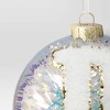 Christmas Monogram Plastic Tinsel Ball D - Wondershop™ - 3 of 3