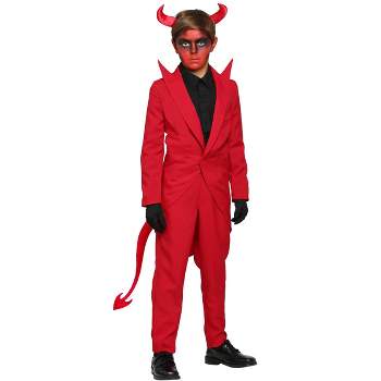 HalloweenCostumes.com Boy's Red Suit Devil Costume