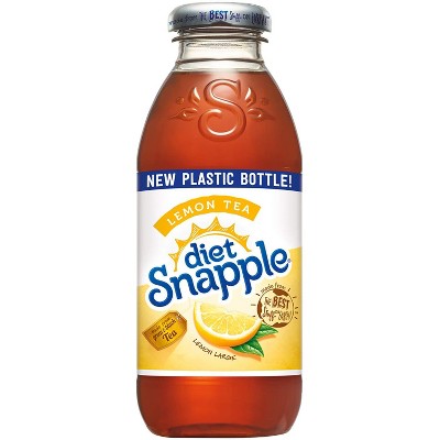 Snapple, Diet Lemon Tea - 20 Fl Oz Bottle (Pack of 24)