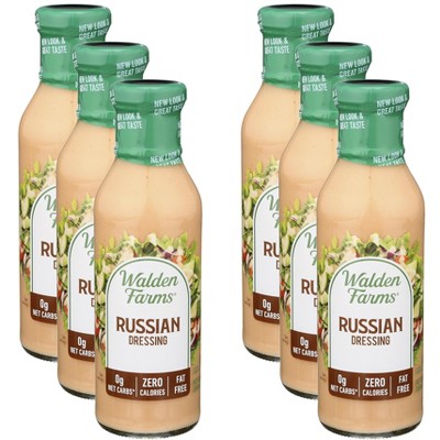 Walden Farms Calorie Free Russian Dressing  - 12 fl oz (Case of 6)