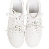 Unique Bargains Faux Pearl Bow Style 5 Shoelace Charms White 1 Pair - 2 of 4