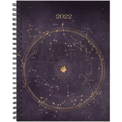 2022 Weekly Planner Softcover 8.5"x11" Celestial- Willow Creek Press