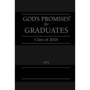 God's Promises for Graduates: Class of 2026 - Black NIV - (God's Promises(r)) by  Jack Countryman (Leather Bound) - 1 of 1