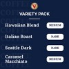 Victor Allen's Coffee Variety Pack (Hawaiian, Italian, Seattle Dark, Caramel Macchiato), 96 Count, Single Serve Coffee Pods for Keurig K-Cup Brewers - 2 of 4
